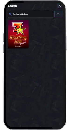 Switching to free-play mode in Sizzling Hot Deluxe